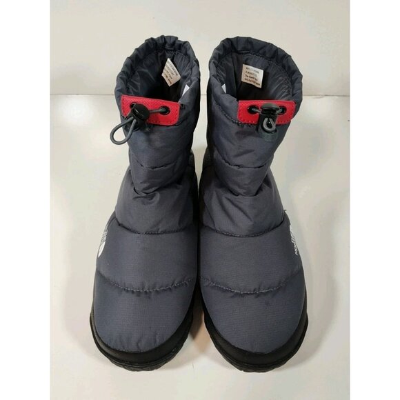 North Face Nuptse Apres 550 Down Bootie Men\'s 10 Gray Winter NF0A7W4H NWOB main image 8